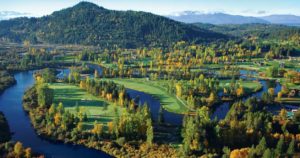 Scenic view of Idaho Club in Sandpoint, Idaho
