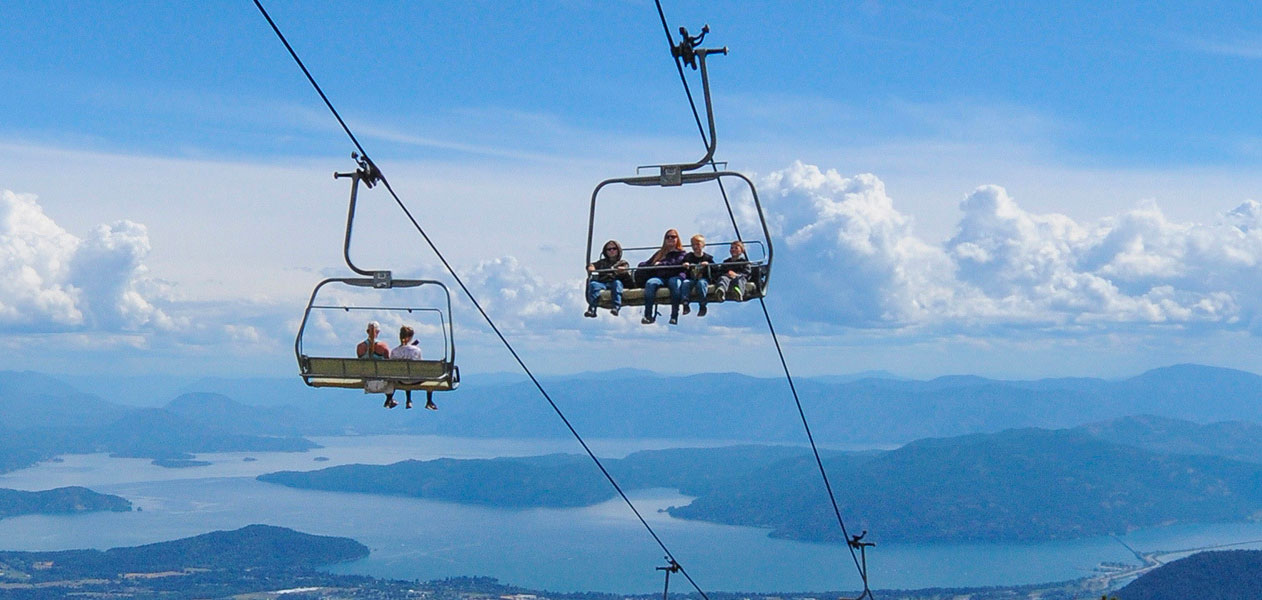 Chairlift rides at Schweitzer - Visit Sandpoint