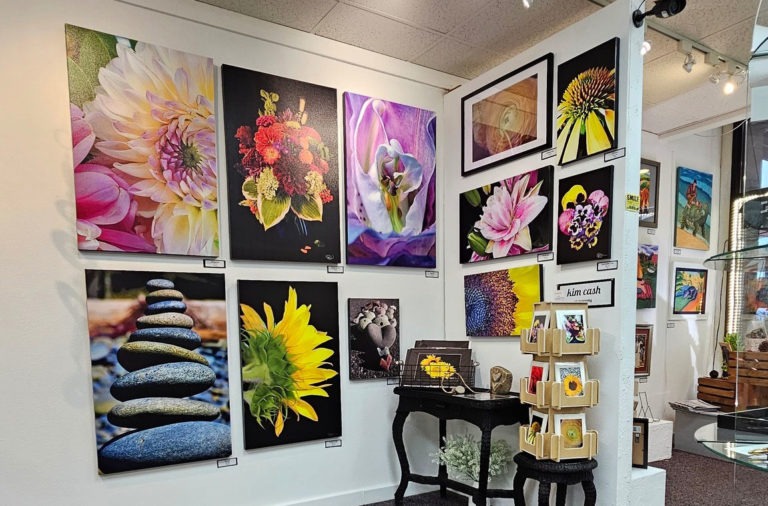 Art works gallery Sandpoint, Idaho local cooperative artists shop