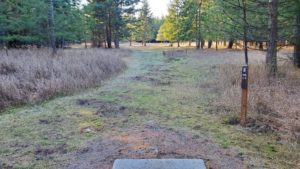 Northstar disc golf course at Farragut State Park