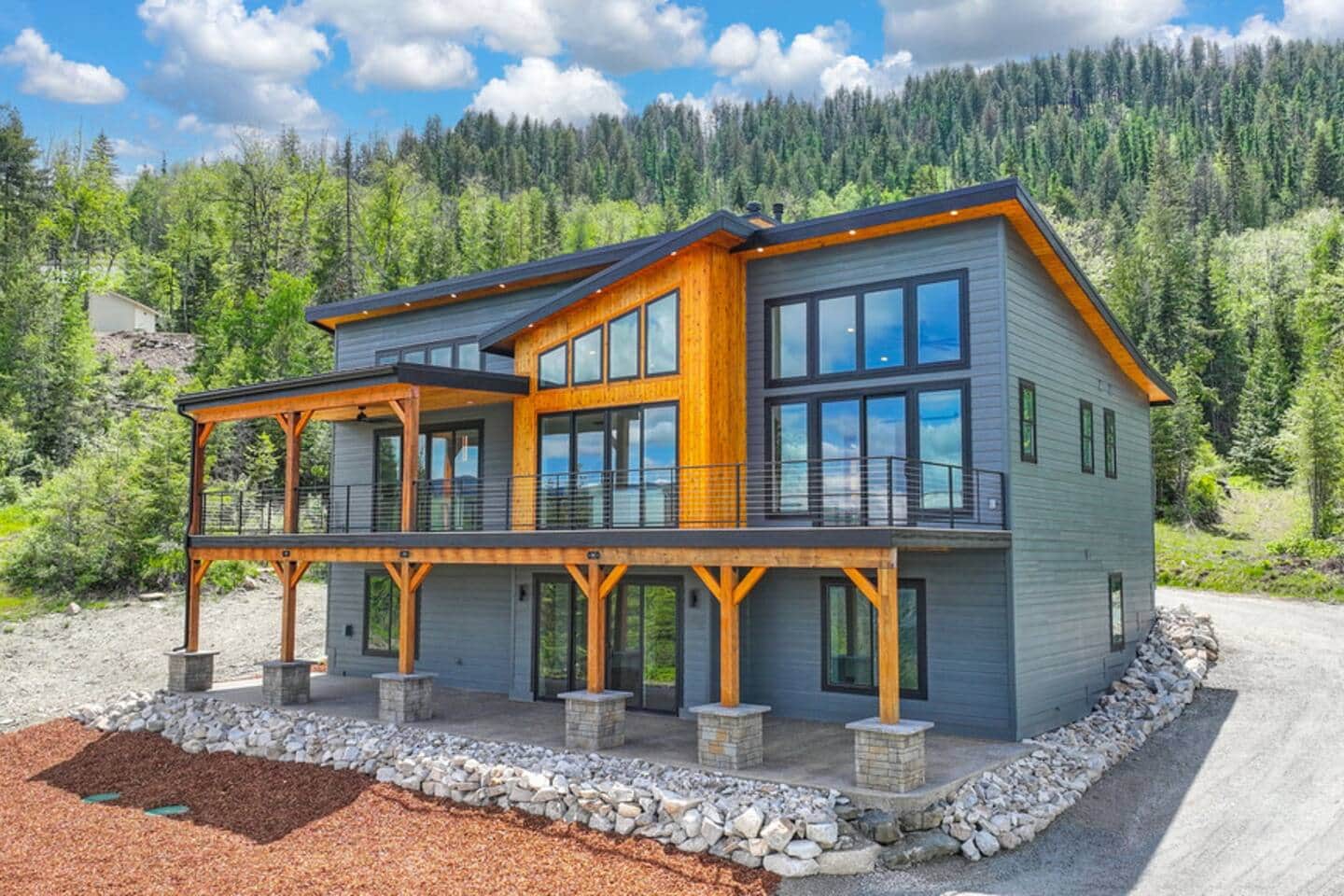 Image showcasing Modern Mountain Luxury Escape - Visit Sandpoint